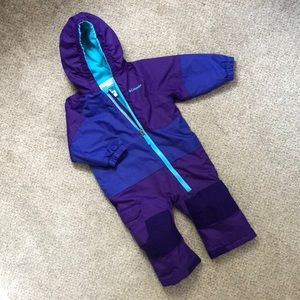 Columbia 12-18 Months One Piece Snow Suit.